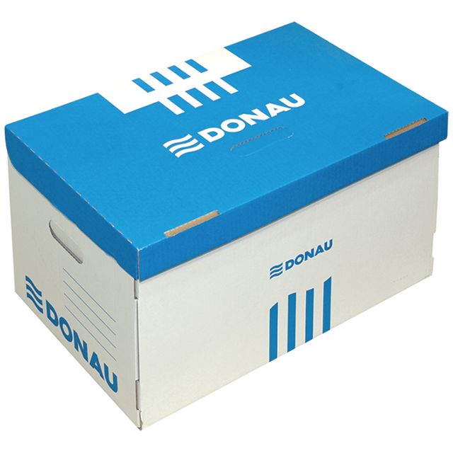 Короб для архівних боксів DONAU (37659) 520х330х300мм.,синій